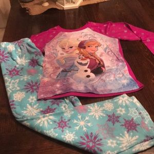 Disney Frozen Girls Pajama Ser